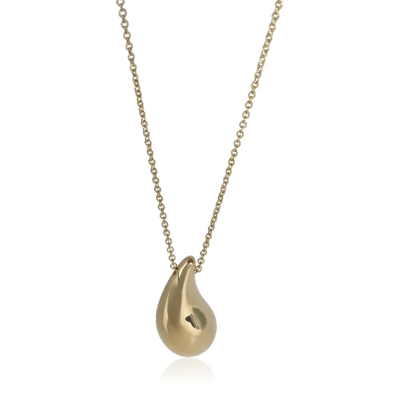 Heavy link necklaces-Tiffany & Co. Elsa Peretti Fashion Pendant in 18k Yellow Gold