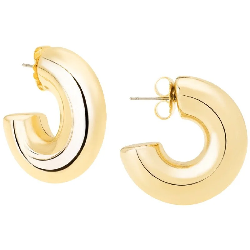 Thin wing rings-Solid cuff earrings-Small gold hoop