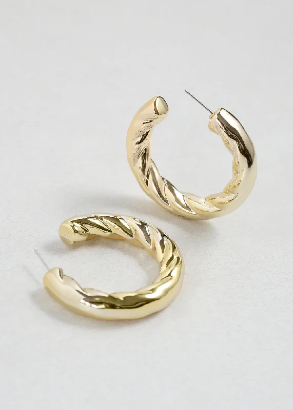 Thin star rings-Spirit eye earrings-Twisted Hoop Earrings