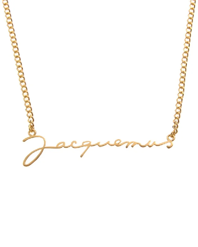 Tiered chain necklaces-Jacquemus La Chaine Necklace