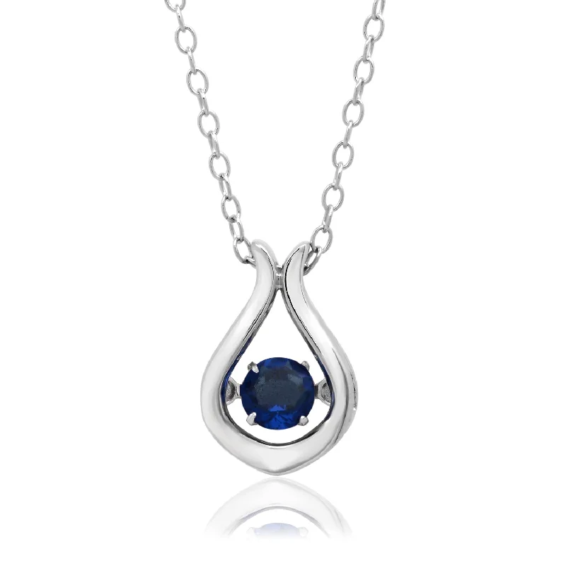 created blue sapphire