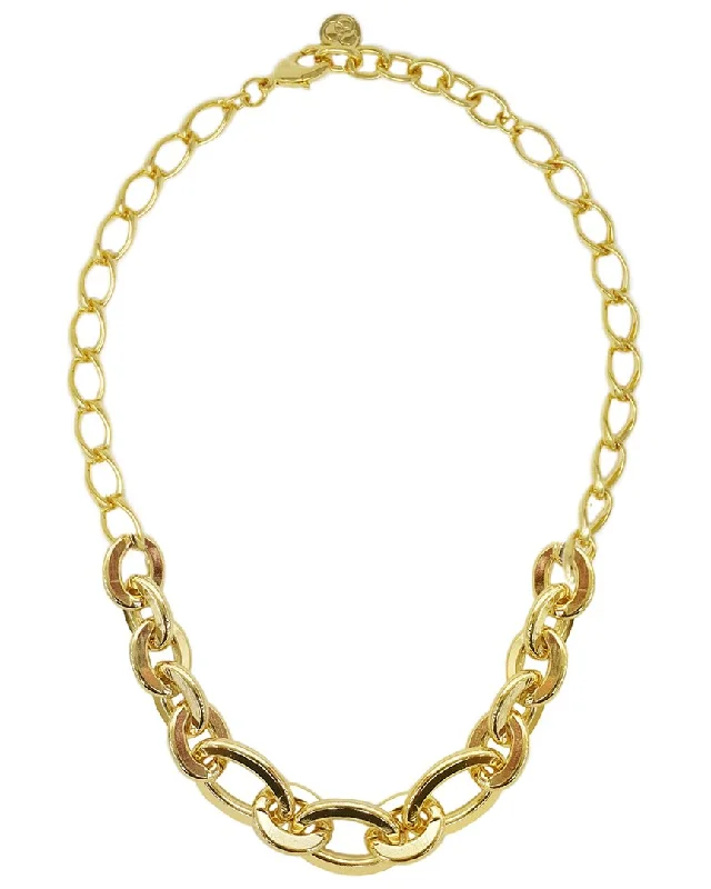 Thin rope necklaces-Cloverpost Slade 14K Plated Necklace