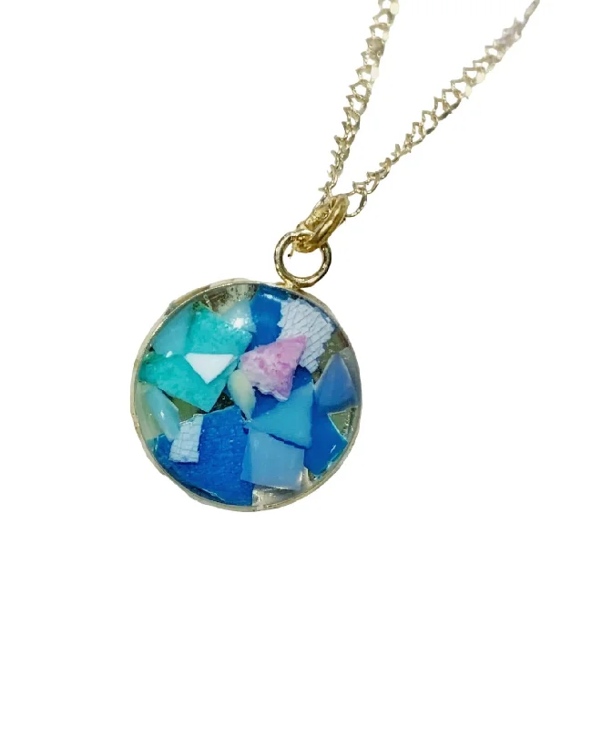 Antique locket necklaces-Women's Mako Necklace In Multi