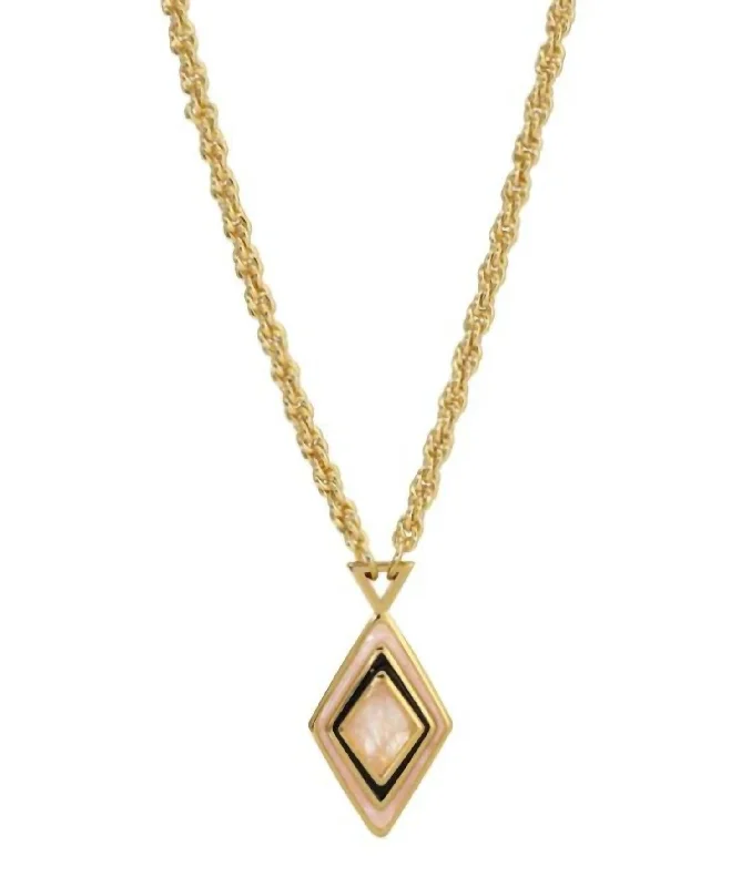 Smooth pendant necklaces-Ty Pendant Necklace In Gold