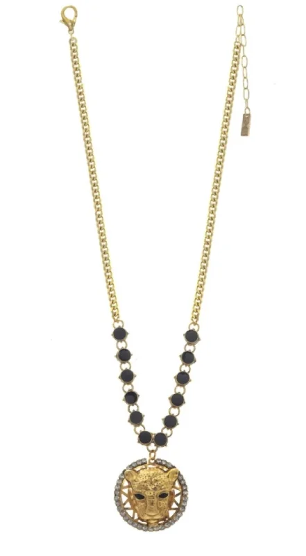 Classic style necklaces-Jagg Necklace In Gold