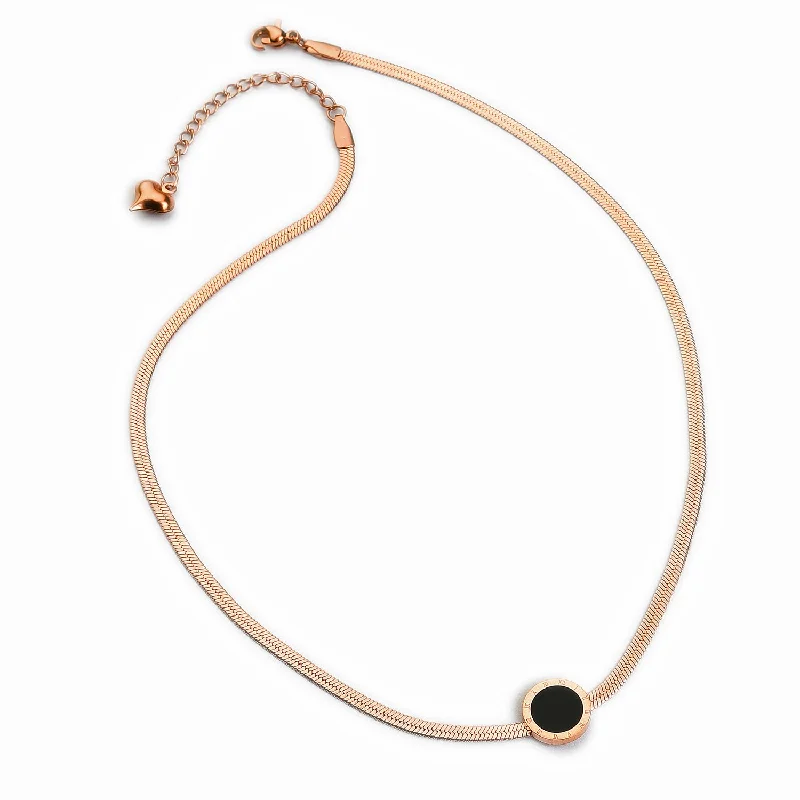 Soft cord necklaces-Gold Plated Stone Designer Pendant