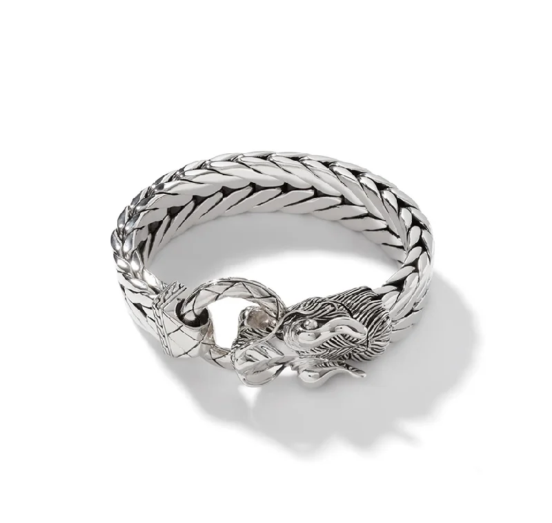 Thick geometric bangles-John Hardy Legends Dragon Chain Bracelet